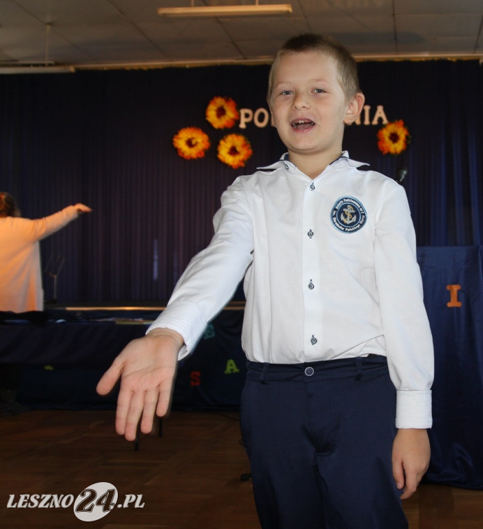 Pasowanie w SP nr 2 w Lesznie