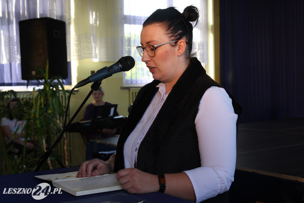 Pasowanie w SP nr 2 w Lesznie