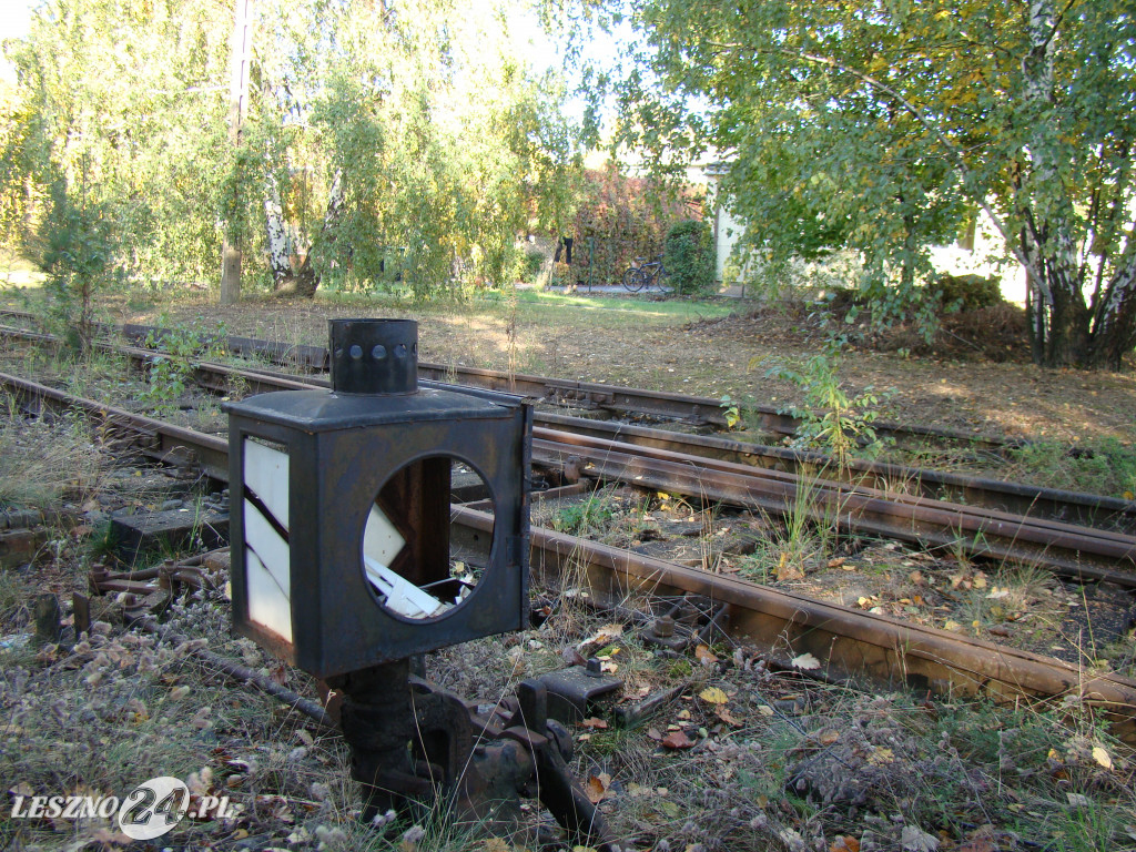 Leszno, tereny po kolei. Październik 2019