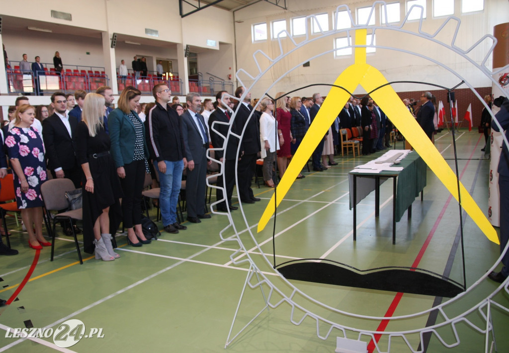 Pasowanie uczniów w ZST CKZiU
