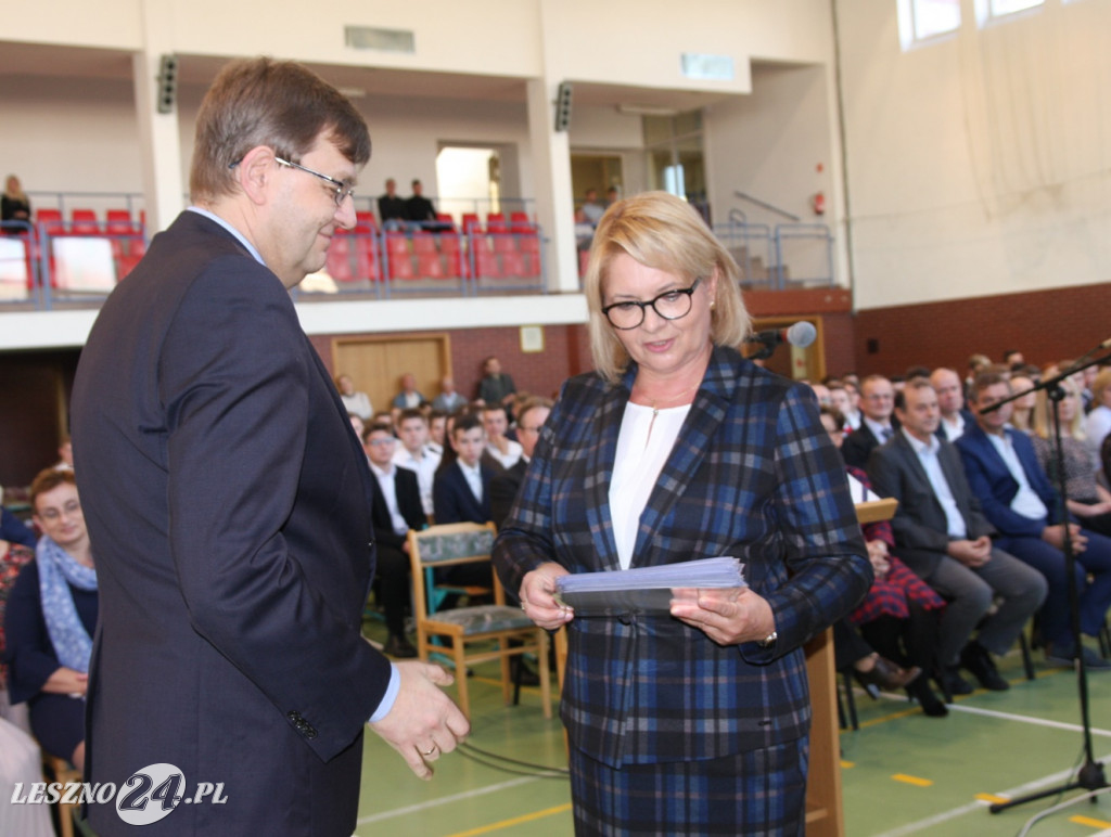 Pasowanie uczniów w ZST CKZiU