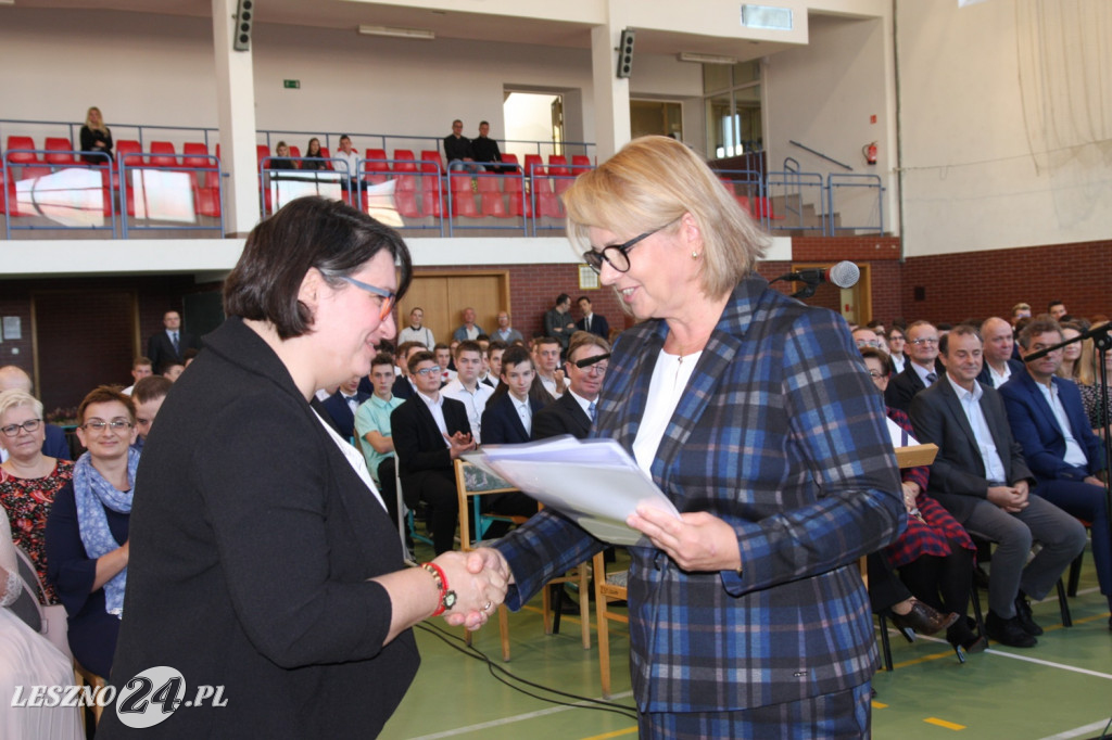 Pasowanie uczniów w ZST CKZiU