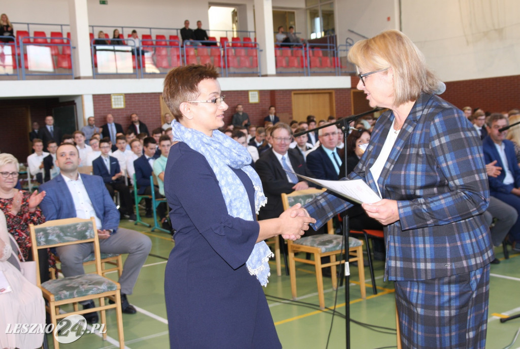 Pasowanie uczniów w ZST CKZiU