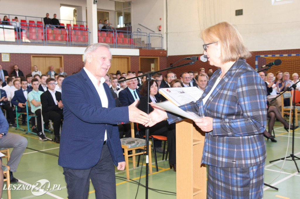 Pasowanie uczniów w ZST CKZiU