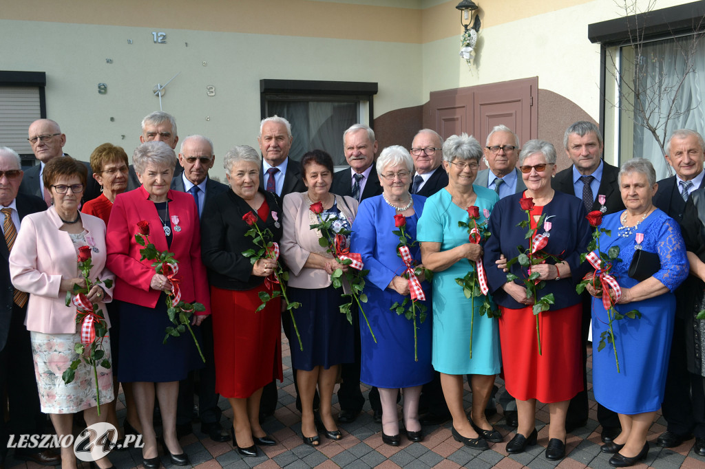 W Krzemieniewie świętowały małżeństwa