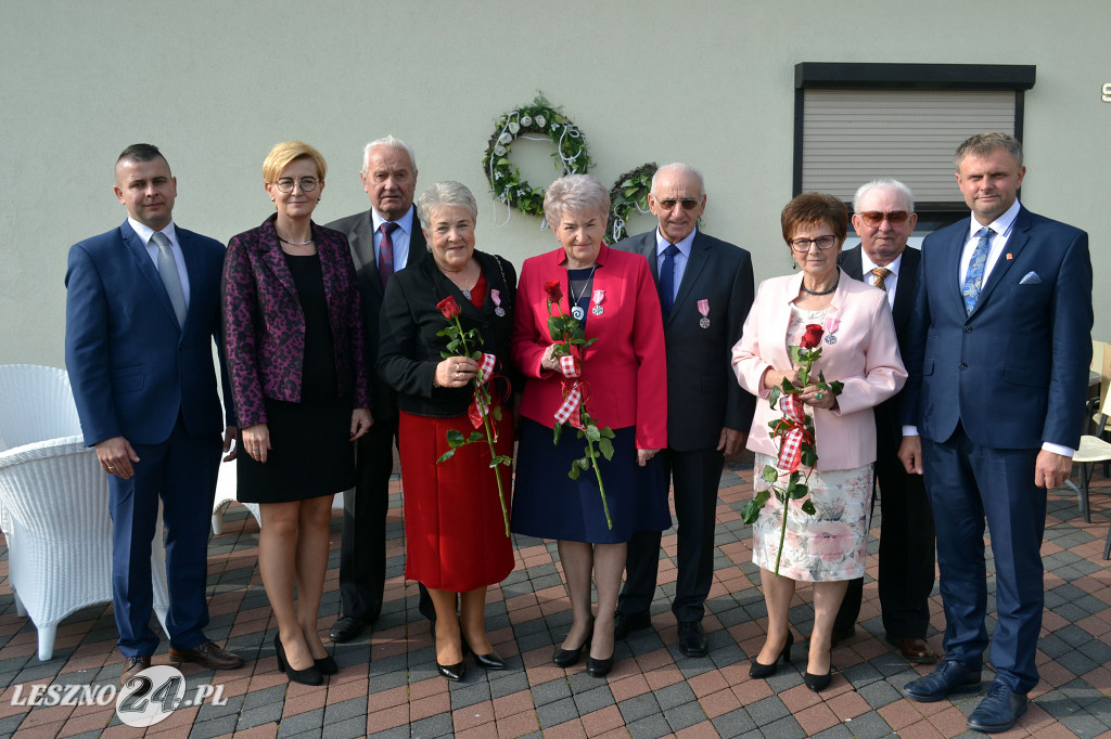W Krzemieniewie świętowały małżeństwa