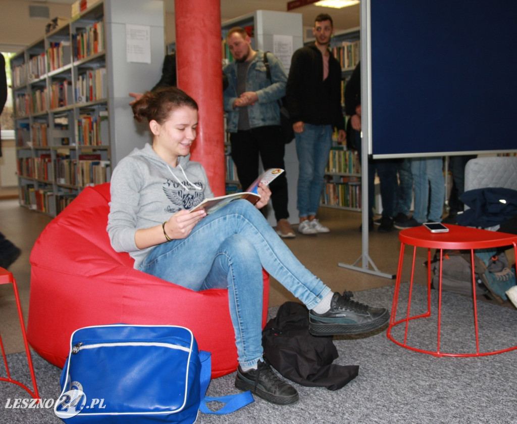 Strefa Relaksu w Bibliotece Uczelnianej