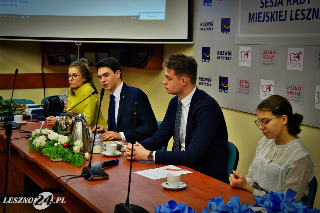 XX Uroczysta Sesja Młodzieżowej Rady Miasta Leszna