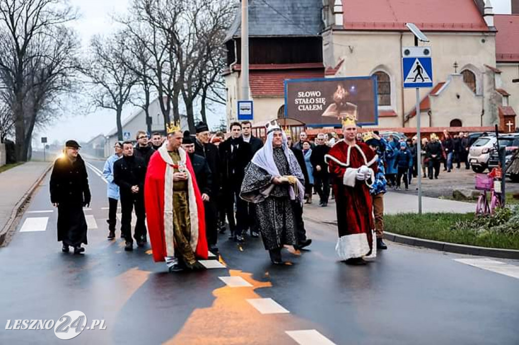 Kolędowanie w Mórkowie, styczeń 2020