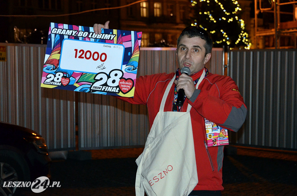 Światełko do nieba WOŚP Leszno 2020