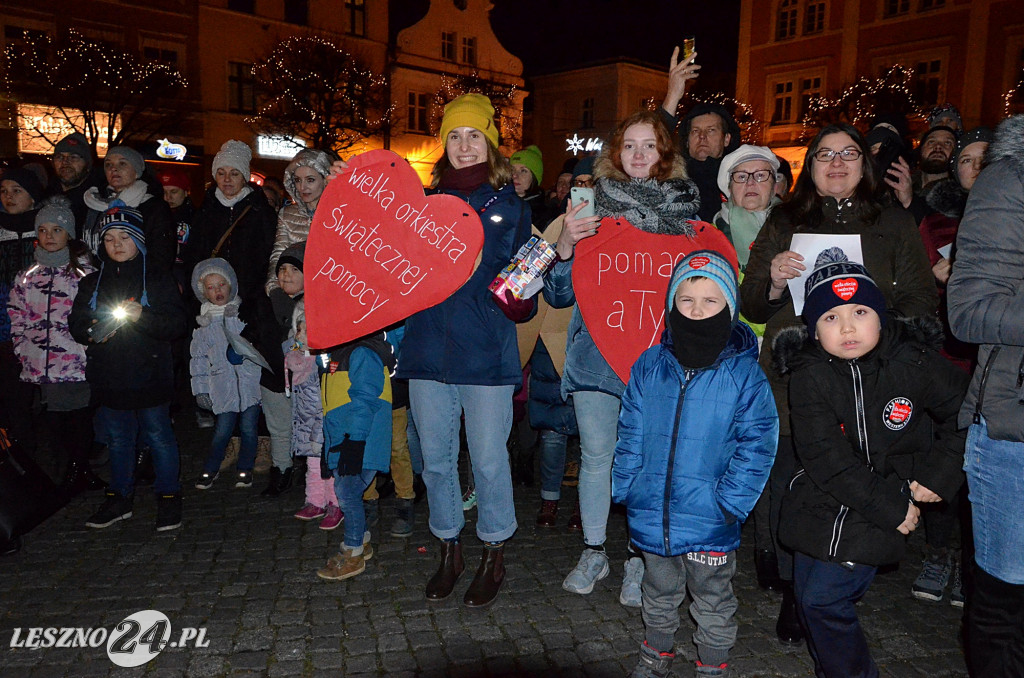 Światełko do nieba WOŚP Leszno 2020