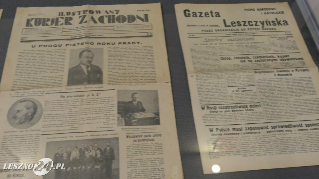 Leszno w latach 1920-1939 na pocztówkach i fotografiach