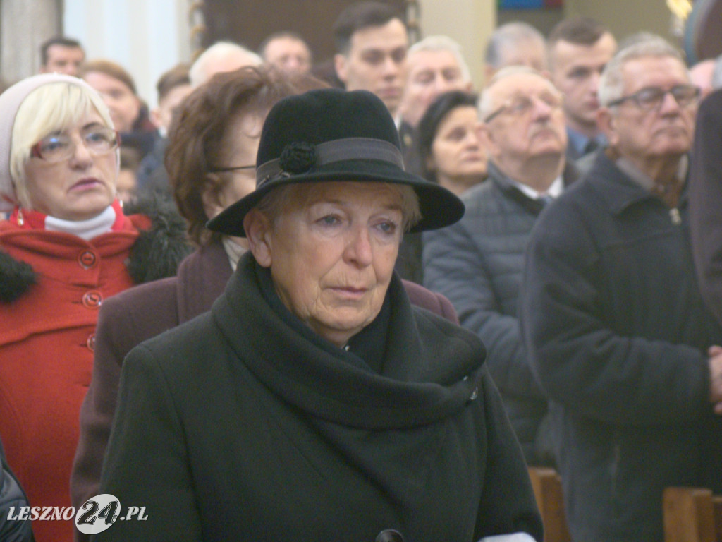 Msza z okazji 100-lecia niepodległości Leszna