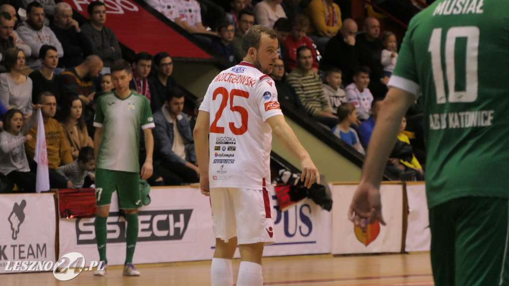 Futsal Leszno w starciu z AZS UŚ Katowice