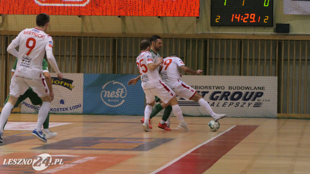 Futsal Leszno w starciu z AZS UŚ Katowice