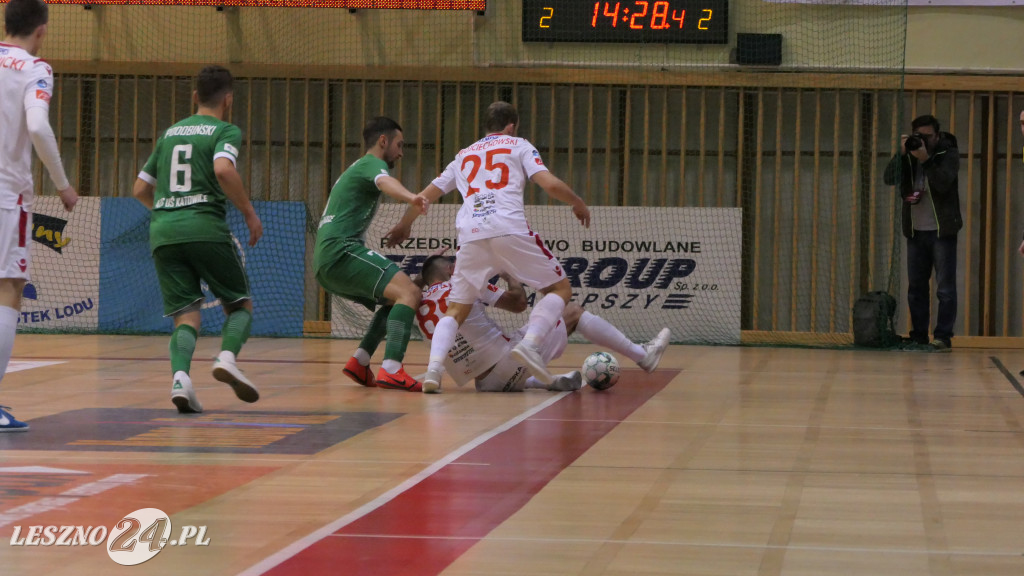 Futsal Leszno w starciu z AZS UŚ Katowice