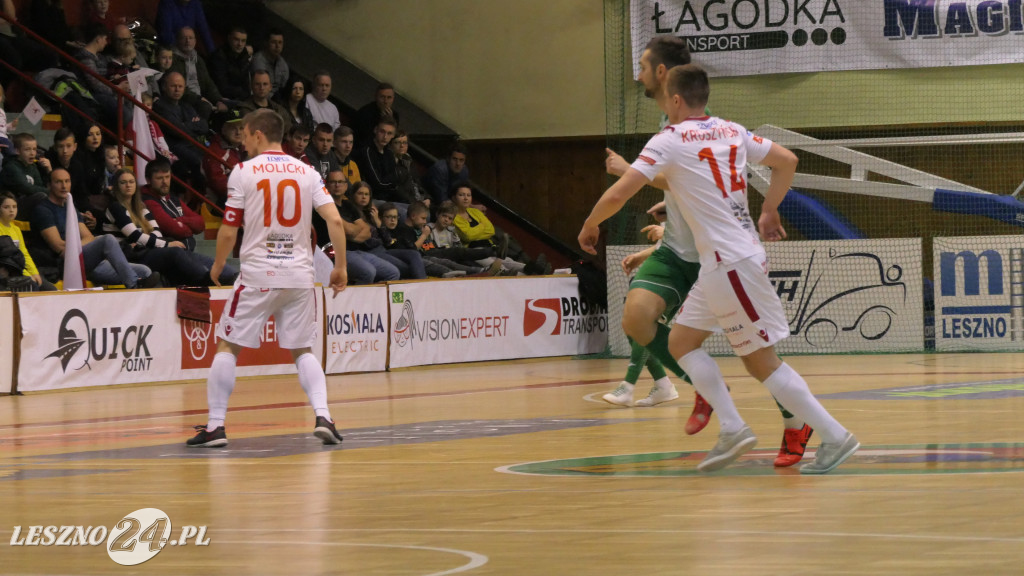 Futsal Leszno w starciu z AZS UŚ Katowice