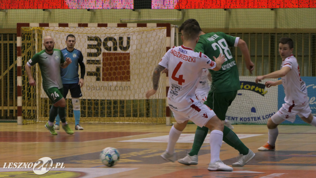 Futsal Leszno w starciu z AZS UŚ Katowice