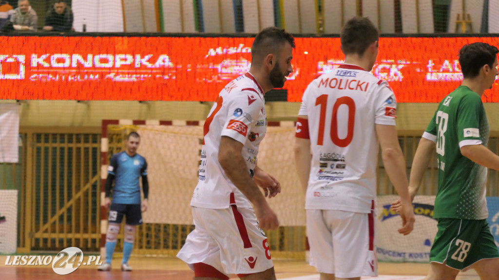 Futsal Leszno w starciu z AZS UŚ Katowice
