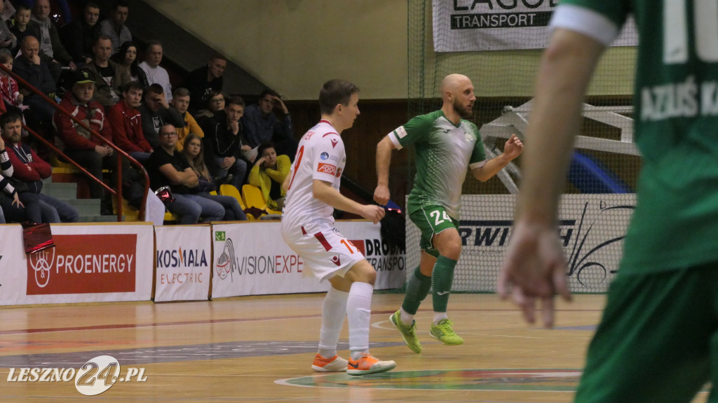 Futsal Leszno w starciu z AZS UŚ Katowice