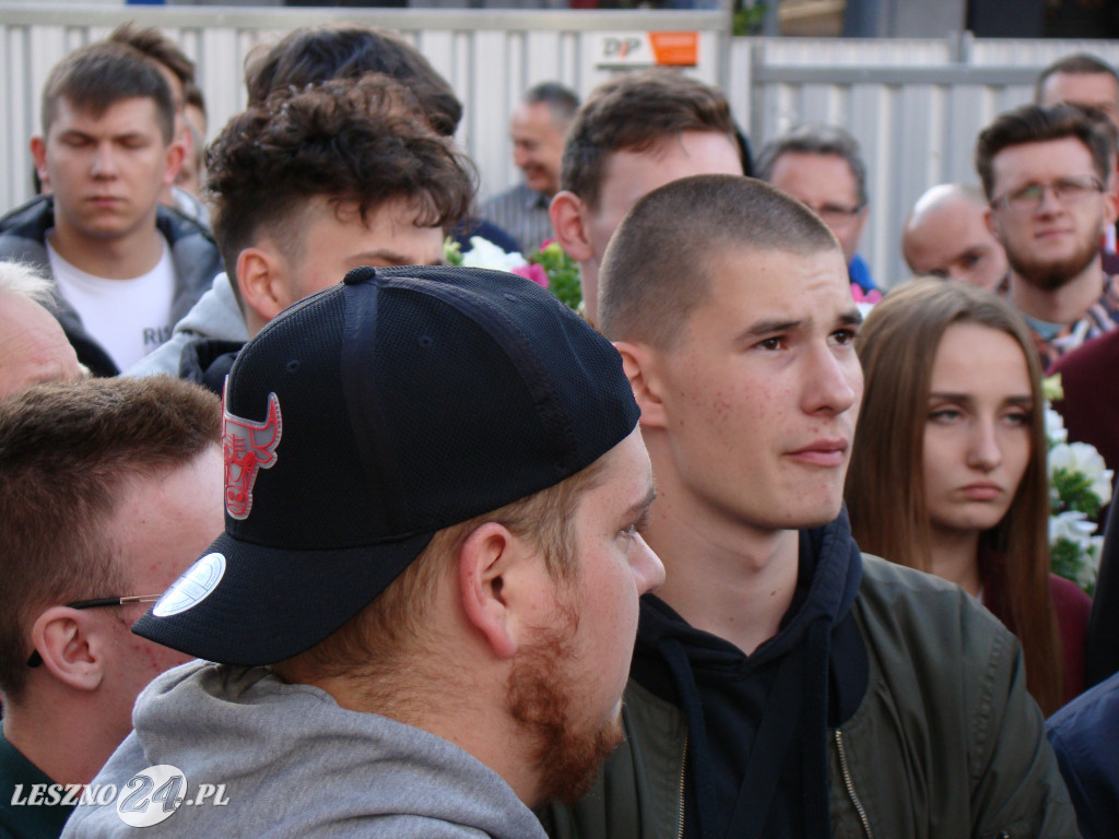 Krzysztof Bosak w Lesznie, 6 czerwca 2020