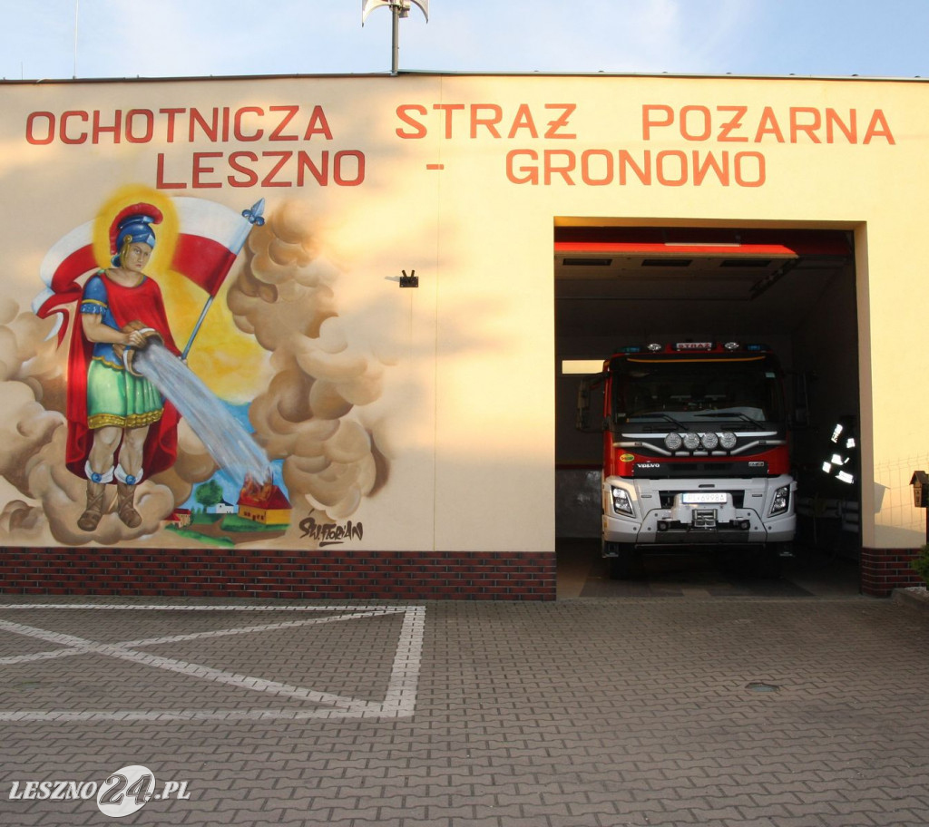 Strażacy OSP Leszno-Gronowo dla Wojtusia