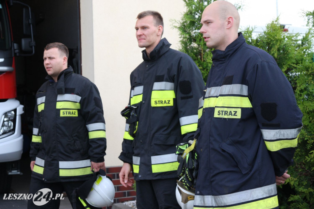 Strażacy OSP Leszno-Gronowo dla Wojtusia