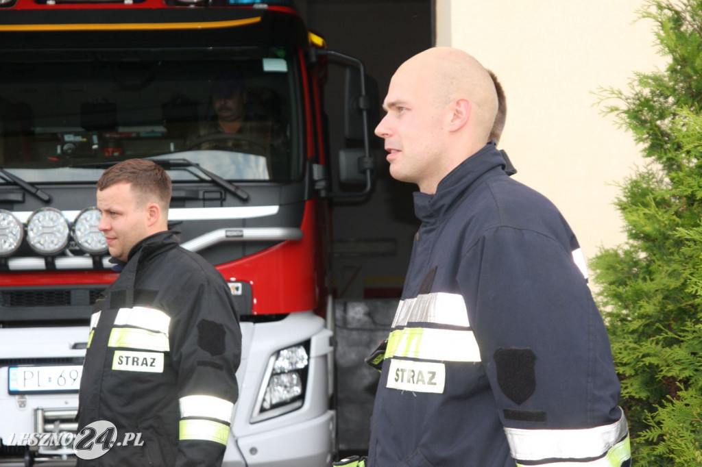 Strażacy OSP Leszno-Gronowo dla Wojtusia