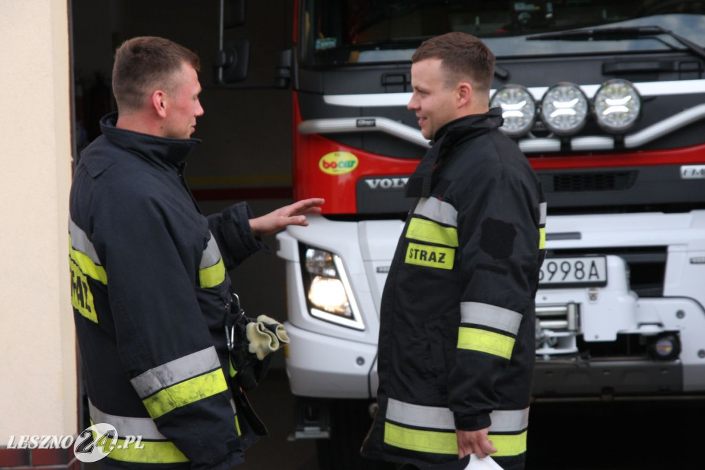 Strażacy OSP Leszno-Gronowo dla Wojtusia