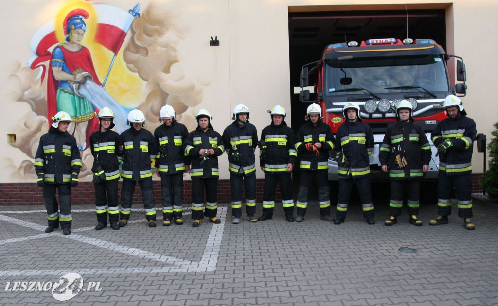 Strażacy OSP Leszno-Gronowo dla Wojtusia