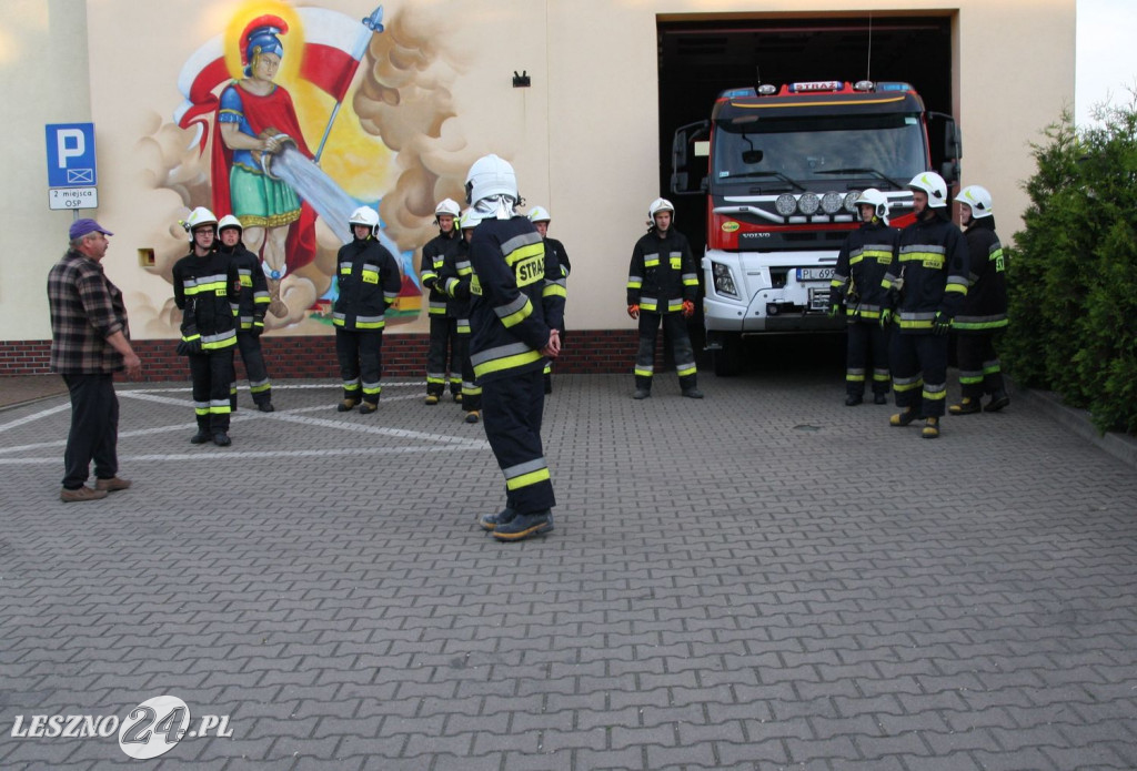 Strażacy OSP Leszno-Gronowo dla Wojtusia