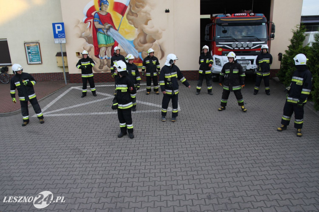 Strażacy OSP Leszno-Gronowo dla Wojtusia