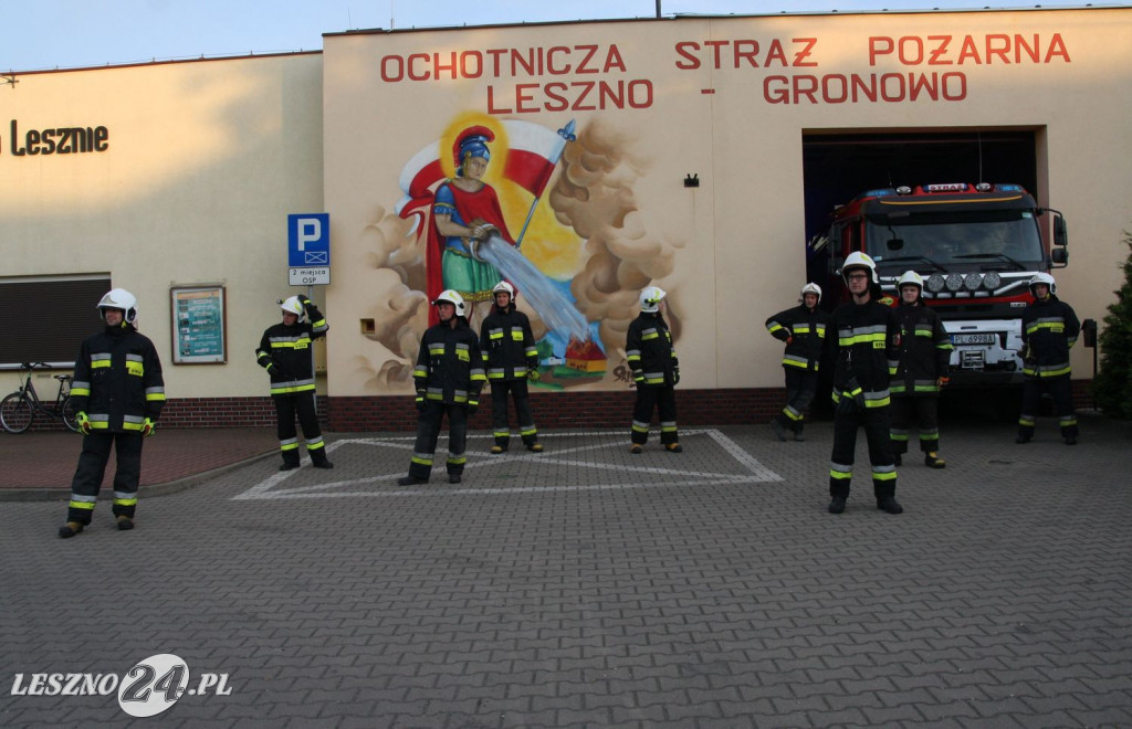 Strażacy OSP Leszno-Gronowo dla Wojtusia