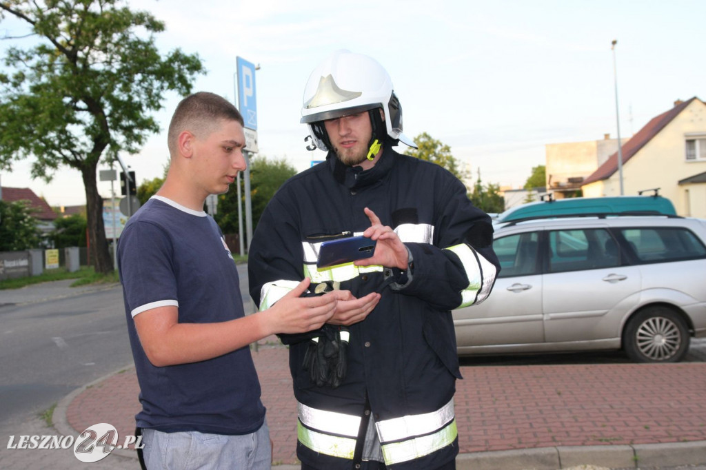 Strażacy OSP Leszno-Gronowo dla Wojtusia