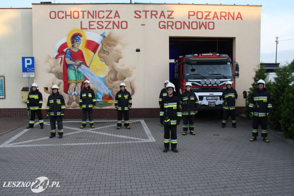 Strażacy OSP Leszno-Gronowo dla Wojtusia