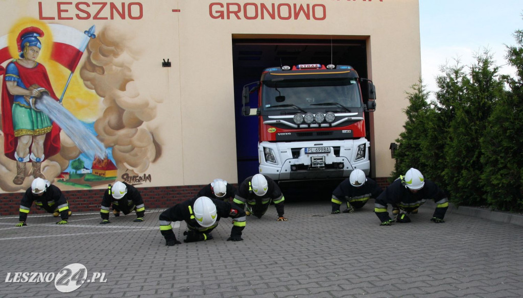 Strażacy OSP Leszno-Gronowo dla Wojtusia