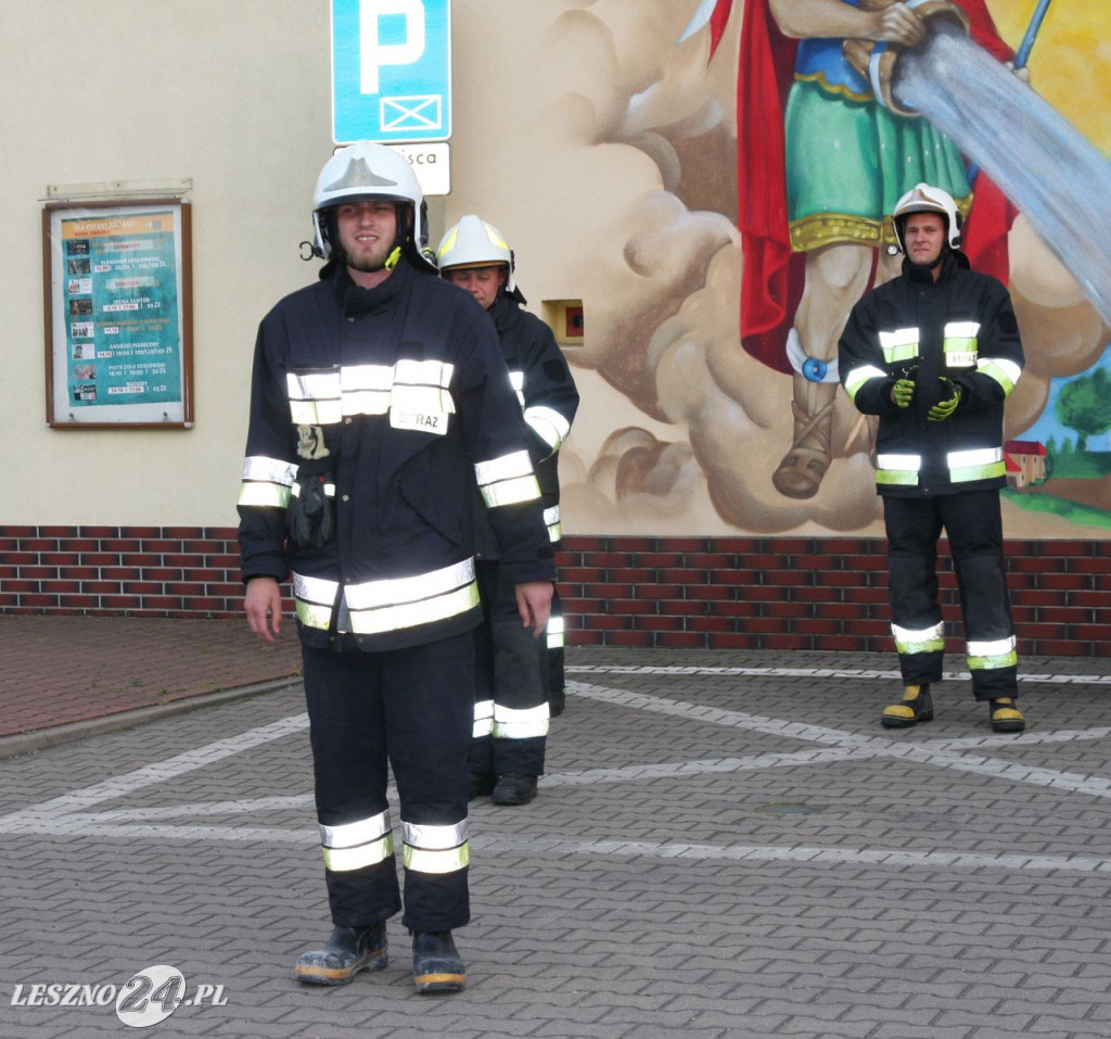 Strażacy OSP Leszno-Gronowo dla Wojtusia