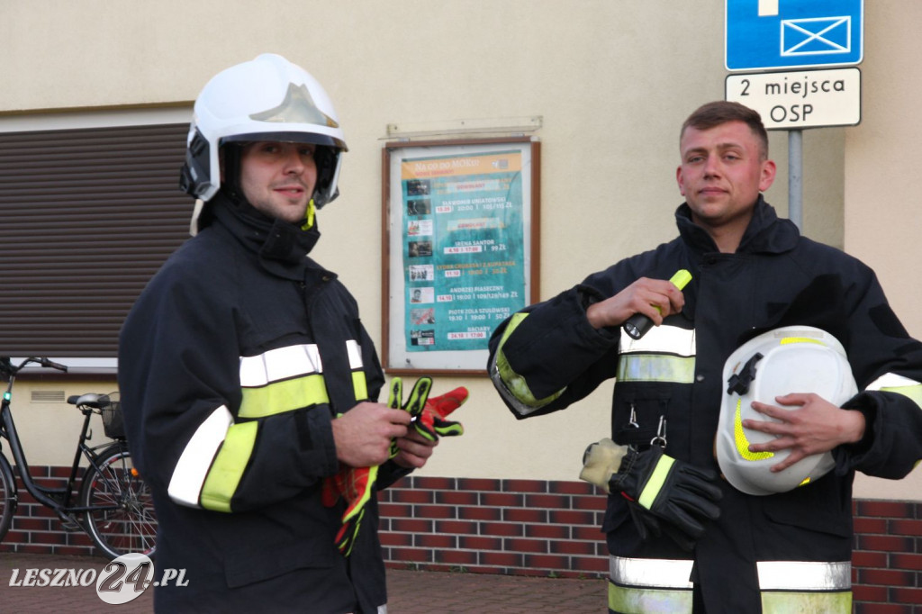 Strażacy OSP Leszno-Gronowo dla Wojtusia