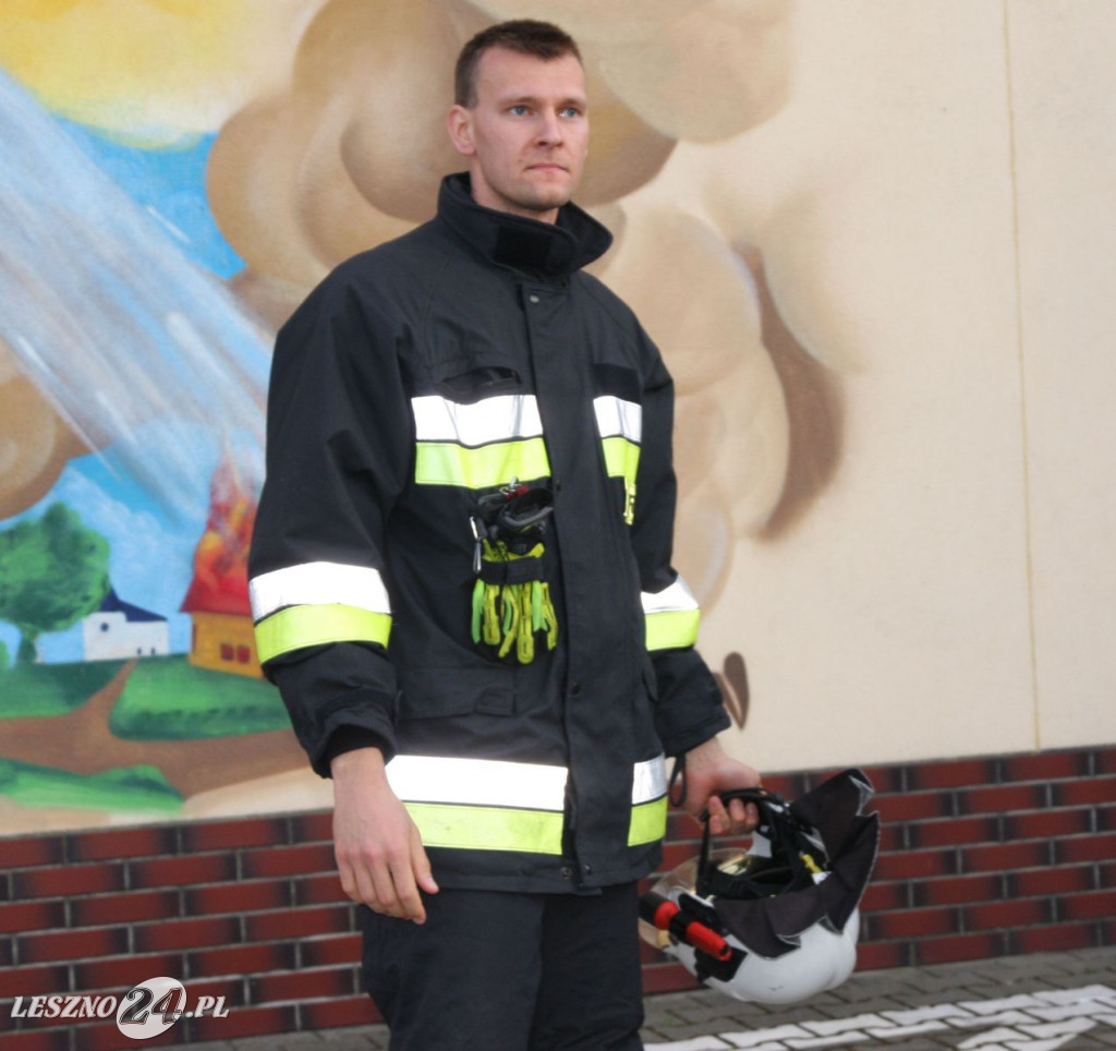 Strażacy OSP Leszno-Gronowo dla Wojtusia