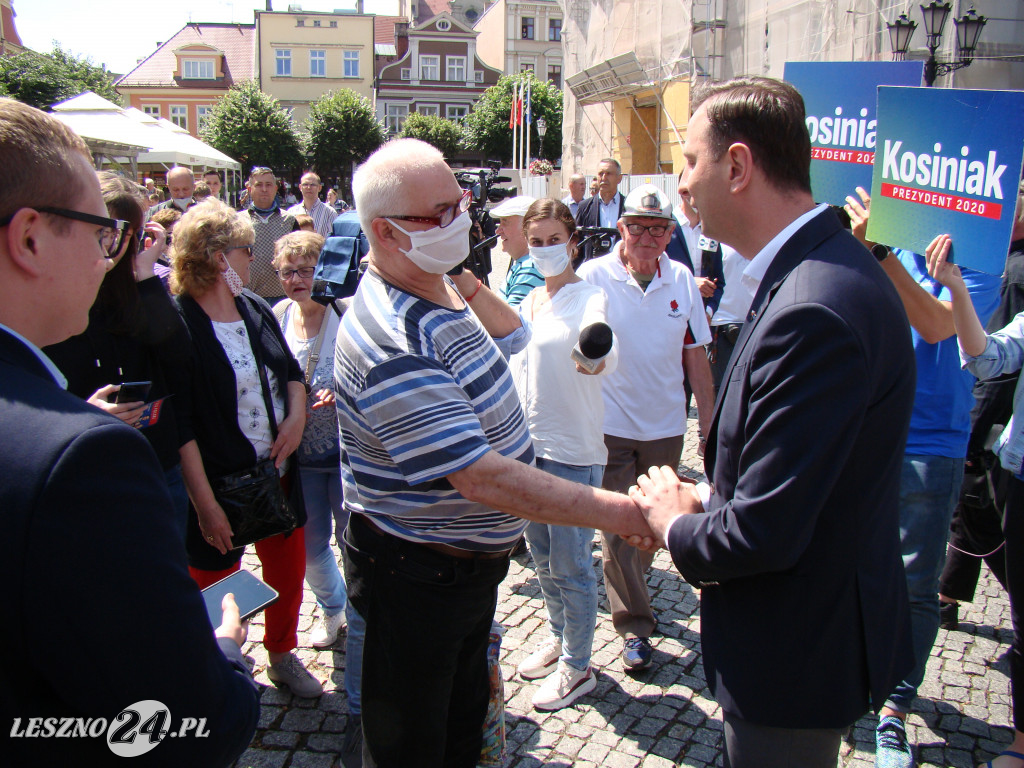 Władysław Kosiniak-Kamysz w Lesznie