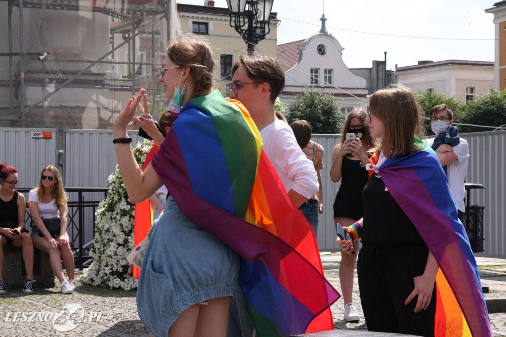 Wiec poparcia dla LGBT