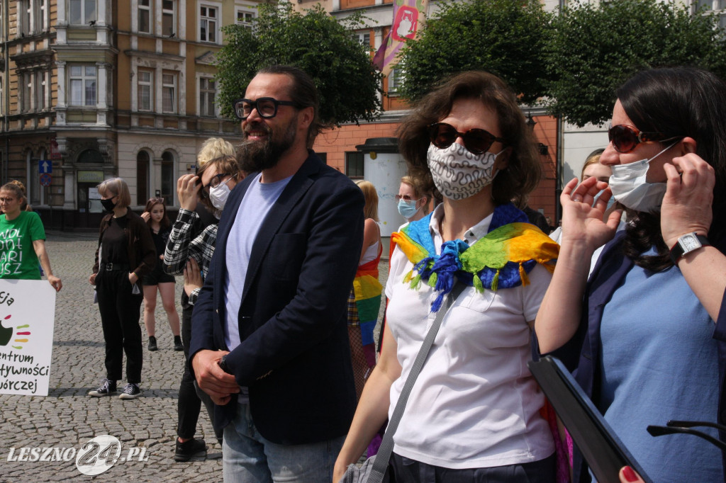 Wiec poparcia dla LGBT