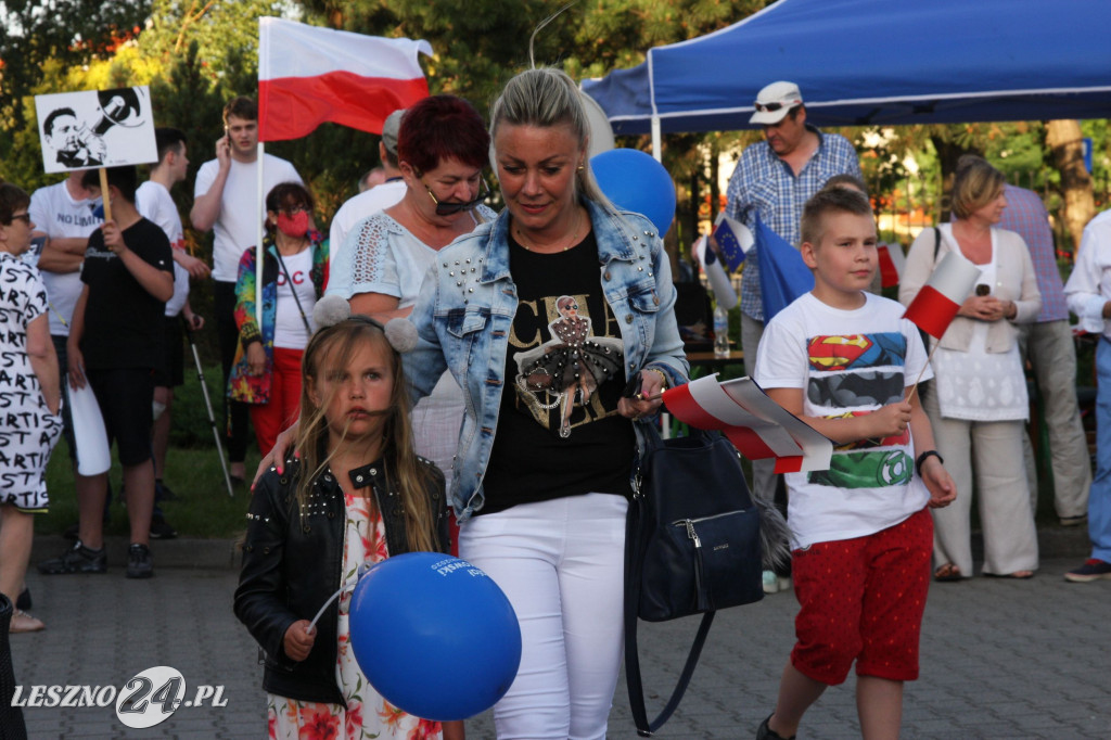 Rafał Trzaskowski w Lesznie