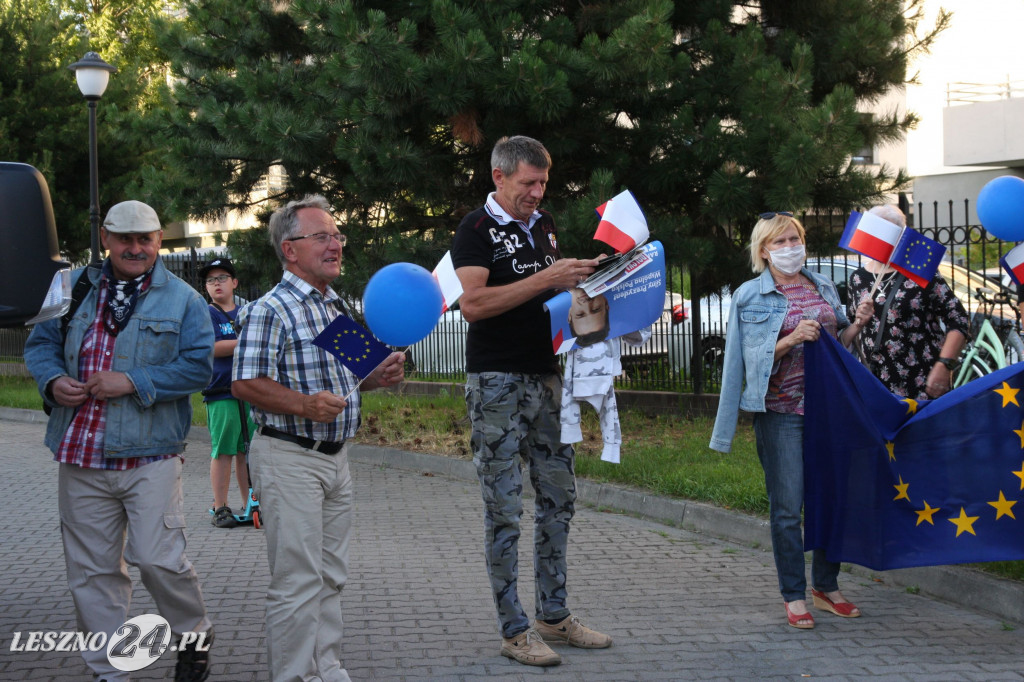 Rafał Trzaskowski w Lesznie