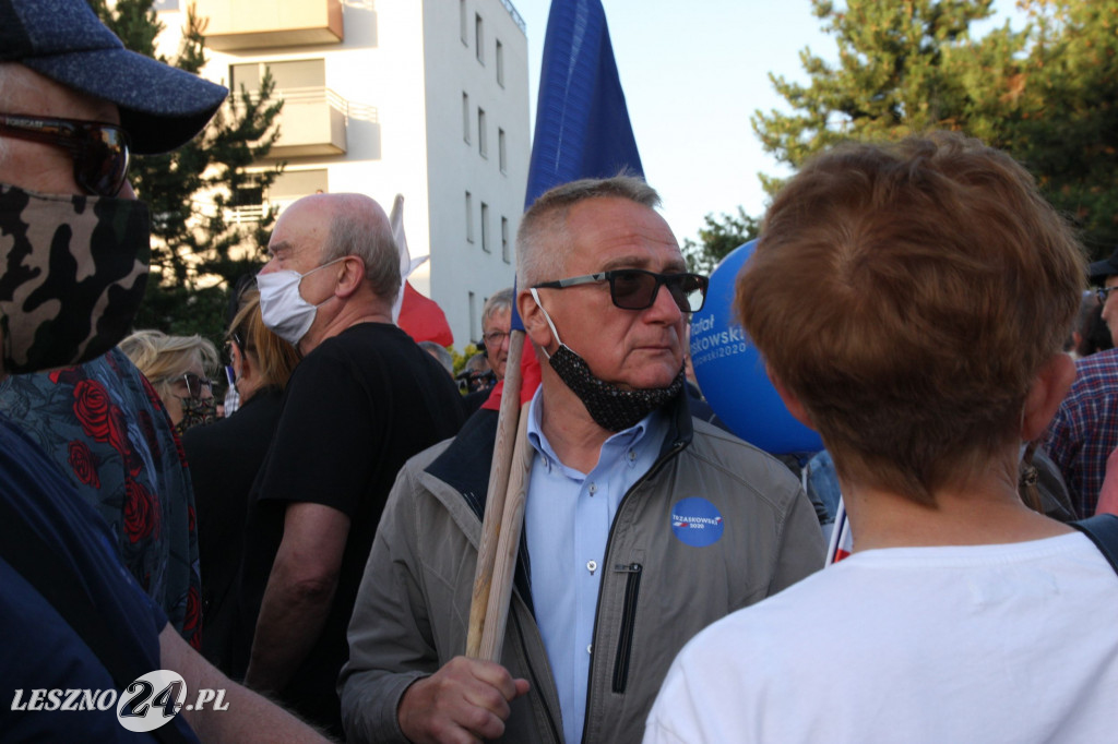 Rafał Trzaskowski w Lesznie