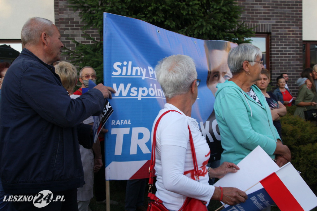 Rafał Trzaskowski w Lesznie