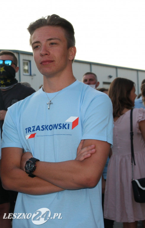 Rafał Trzaskowski w Lesznie