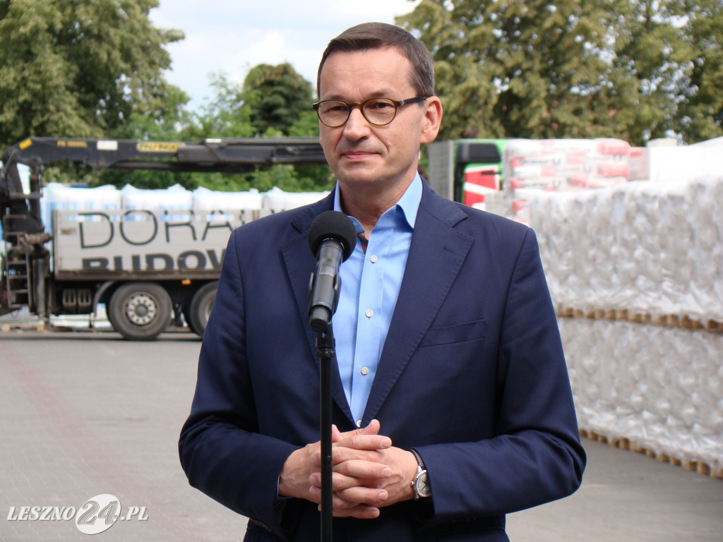 Mateusz Morawiecki w Krzemieniewie