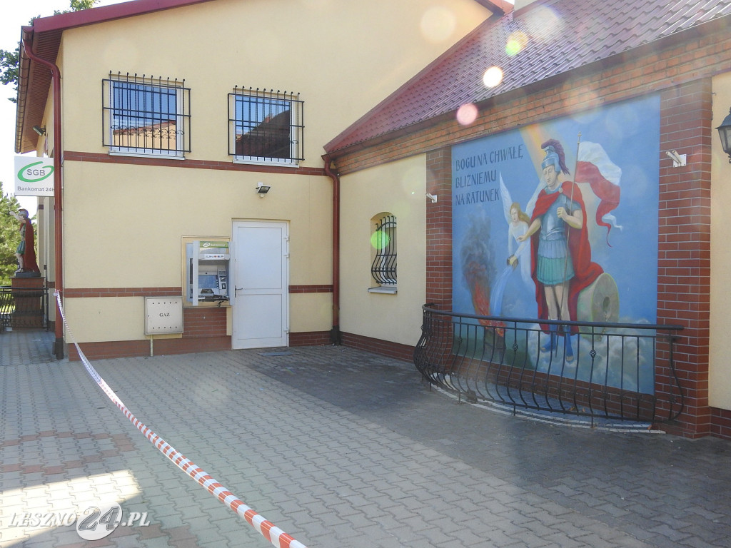 W Wilkowicach włamywacze wysadzili bankomat i ukradli pieniądze