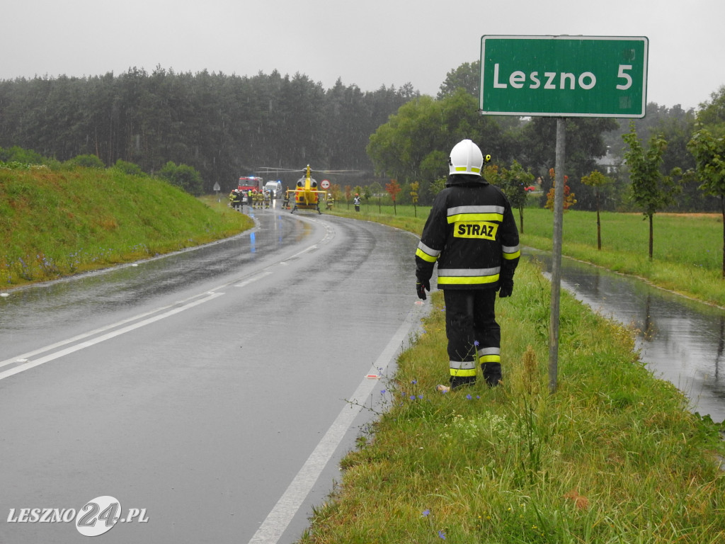 Wypadek pod Nową Wsią - 3 sierpnia 2020